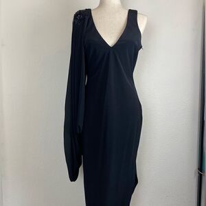 NWT Joy Stevens Black Dress